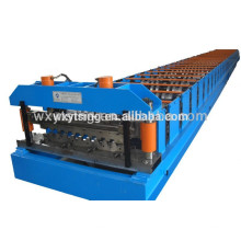 CE del paso y ISO YTSING-YD-1337 China Fabricante Techo corrugado que hace la máquina para la hoja de metal de la cubierta